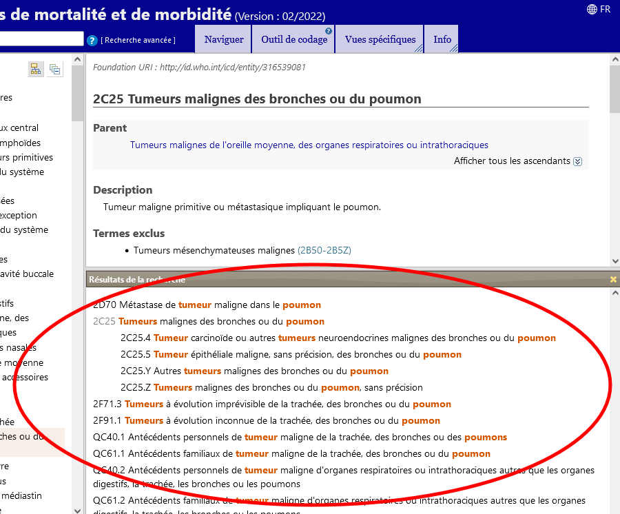 Advanced search help image